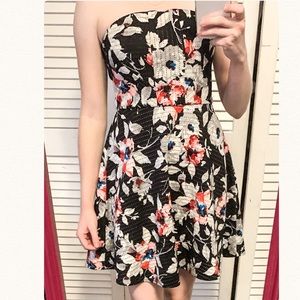 Express strapless dress